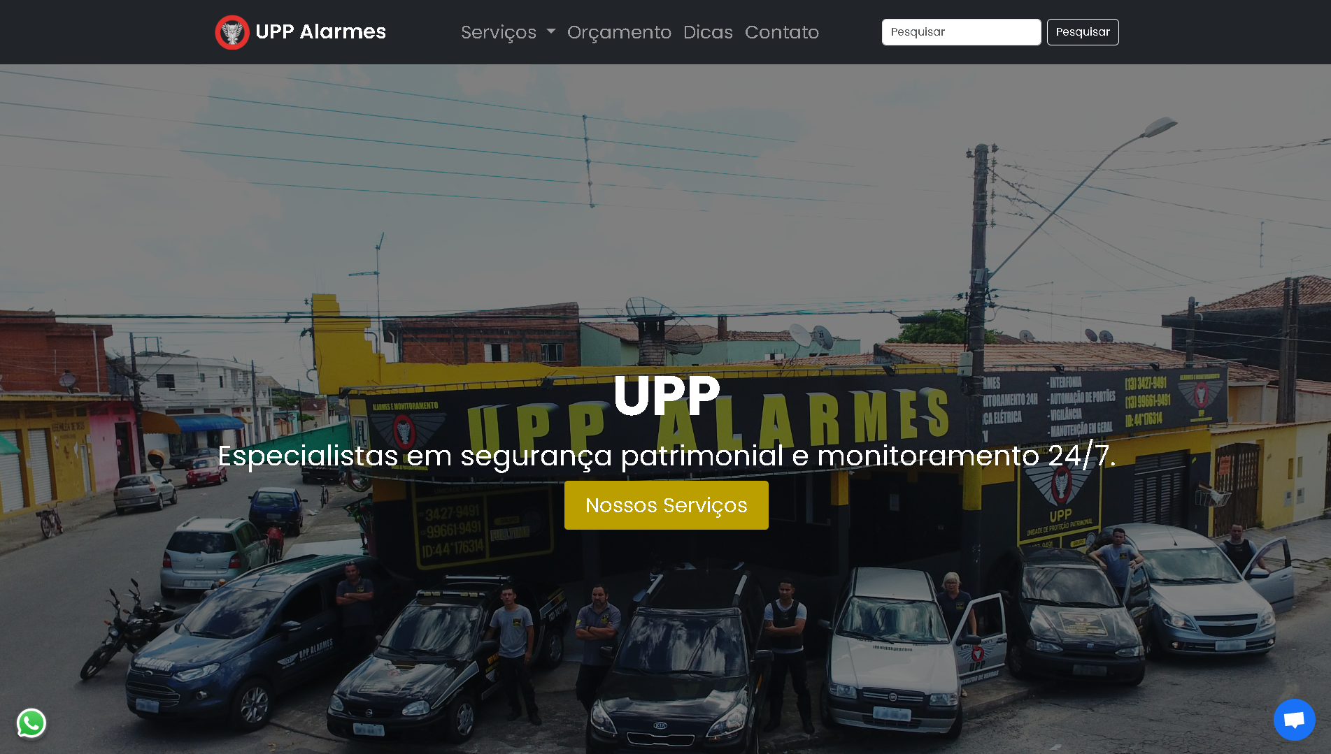 Logo UPP Alarmes